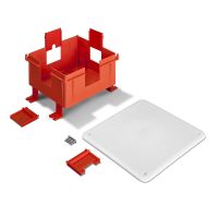 Puszka p/t do złącza odgromowego IP20, ceglasta RAL2012 EP | 0266-00 Elektro-Plast Nasielsk