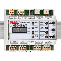 Adresowalny moduł sterujący, RS490 MDD-256/T | MDD-256/T Gazex