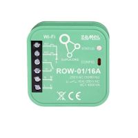 Odbiornik WI-FI dopuszkowy 1-kanałowy, dwukierunkowy 16A typ: ROW-01/16A | SPL10000025 Zamel