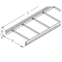 Drabinka kablowa, wysokość 60mm, szerokość 200mm LG 60-20-3S (3m) | LG 60-20-3S El-Puk