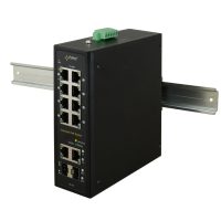 Switch przemysłowy ISF108 8xPoE, 2xSFP, 2xRJ45 | ISF108 Pulsar