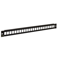 Ramka RAP-RJ45 Patch Panel Keystone (RJ45), krosownica 24 porty | RAP-RJ45 Pulsar