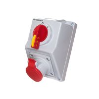 Zestaw C16-18 Włącz-wyłącz 0-I Gniazdo 3P+Z IP-54 | 971601 Elektromet