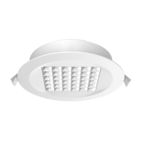 Oprawa LED p/t CASTEL-R 10W 1050lm 4000K downlight IP54 NW okrągła biała | FF000101.0 Faroform