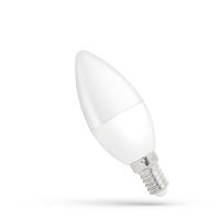 Lampa LED 4W E14 230V 320lm świeczka ciepła biała | WOJ+13034 Wojnarowscy