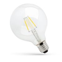 Lampa LED GLOB G125 E-27 230V 8W COG NW CLEAR Spectrum | WOJ+14341 Wojnarowscy