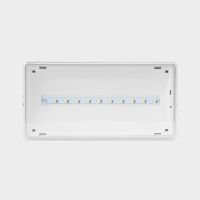 Oprawa awaryjna EXIT IP65 ECO LED 2W 1h jednozadaniowa AT biała + HTR-25 | ETE/2W/E/1/SE/AT/WH+HTR-25 Awex