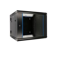 Szafa RACK 19" 9U 600X600 wisząca czarna, dwuskecyjna EXTRALINK | EX.12943 Batna