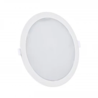 Oprawa downlight LED ALGINE 2w1 n/t p/t 18W 1800lm WW 3000K IP20 okrągła (ramka n/t w kpl.) | SLI037029WW_PW Wojnarowscy