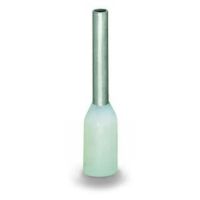 Tulejka przewodowa do 0,5mm2/20 AWG z kołnierzem z tworzywa, biały | 216-221 Wago