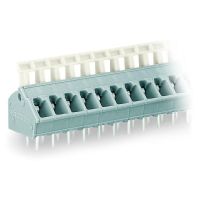 Złączka do płytek drukowanych, przyciski 2,5mm2, raster 5/5,08mm, 16-biegnowy, CAGE CLAMP, szary | 256-416 Wago