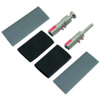 Zestaw montażowy do HVI long 23mm szary, do ukł.w rurze wsporczej, 2 głowice, 4 opaski | 819147 Dehn