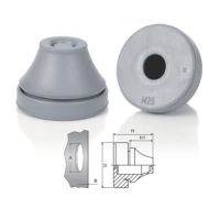 Przepust gumowy TPGE 40,5mm IP67 (5szt.) szary | TPGE-M40 Trytyt