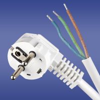 Przewód przylaczeniowy W-2 OMYżo 3x1,0 dł.3,0m biały | 51.925 Elektro-Plast Opatówek