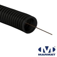Rura elektroinst. giętka karbowana nierozprz. pł.RGSp 20/14 EKO z pilotem UV 750N czarna (50m) | 5903876682972 Marmat