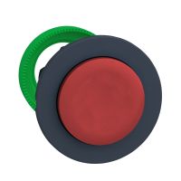PŁASKI CZERWONY PRZYCISK GŁÓWK PUSH | ZB5FH4 Schneider Electric