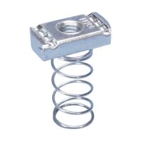 Nakrętka do profilu strut ze sprężyną, profil typu A, stal, HD, M12 pręta, 8mm, SPRAM12HD | 315110 Erico