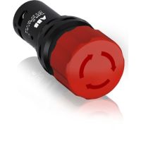 Przycisk bezpieczeństwa 2NO czerwony CE3T-10R-20 | 1SFA619500R1021 ABB