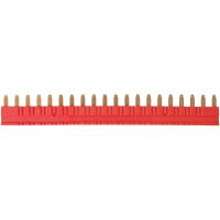 Złącze grzebieniowe do przekaźników SIR6W, SRI6WB, czerwone, JB20-1 Red | 2615830 Relpol