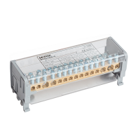 Blok dystrybucyjny Moblock 2P 125A-15 2x35+2x25+11x6mm2, MAB2126A18 | MAB2126A18 Morek