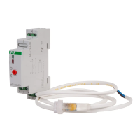 Automat zmierzchowy AZ-112-LED z zewnętrzną sondą, przekaźnik InRush16 A (160 A/20 ms) | AZ-112-LED F&F