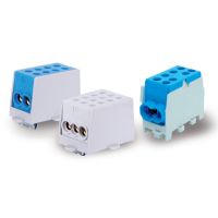 Zacisk odgałęźny HLAK-25-1/2CZ czarny | HLAK-25-1/2CZ Trytyt