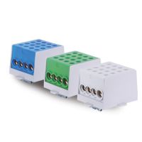 Zacisk odgałęźny HLAK-35-1/6ZI zielony | HLAK-35-1/6ZI Trytyt