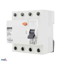 Wyłącznik różnicowoprądowy 63A 4P 30MA AC Schelinger | A03-K7-4-63-030 Bemko