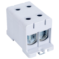 Złączka kompaktowa na szynę i płytę montażową, szara 35-150mm2, max. 1000VAC/1500VDC, max.320A(1szt) | FLEAL-150/2 Tracon