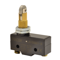 Wyłącznik krańcowy, z rolką 1xCO, 2A/230V AC-15, 0,3A/250V DC-13, 90°, IP00(1szt) | LS15GQ21-B Tracon