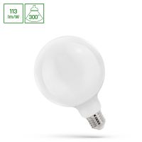 Lampa LED GLOB G125 E-27 230V 11W COG WW MILKY Spectrum | WOJ+14367 Wojnarowscy