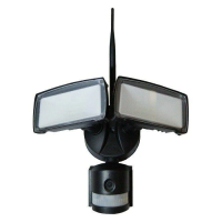Naświetlacz LED z kamerą WI-FI 18W czujnik ruchu czarny V-TAC VT-4818 6000K 600lm | 3800157620925 LED EUROPE