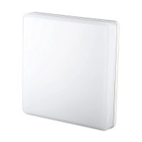 Oprawa sufitowa plafoniera kwadratowa V-TAC 25W LED SAMSUNG CHIP 30x30cm IP44 100Lm/W VT-8066SQ 3000 | 3800157657549 LED EUROPE