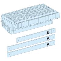Blok rozdzielczy Polypact wtykowy z przyłączami 3P PrismaSet | LVS04405 Schneider Electric