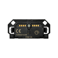 Ściemniacz do taśm LED (mechanizm 1/2, bez ramki), 120 W przy 12Vdc / 240W przy 24Vdc, Simon 100 | 10000314-039 Kontakt Simon