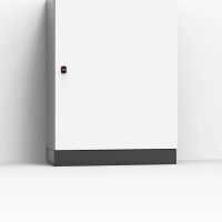 Cokół przód, tył 100x1000 stal miękka RAL7022 P1100 | P1100 Eldon