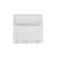 Adapter MMC 45x45mm dla 2xRJ45 BC | BC452C securityNET