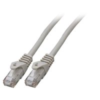 Patchcord RJ45 U/UTP kat. 6 LSZH CCA szary 1m | K8104GR.1 securityNET