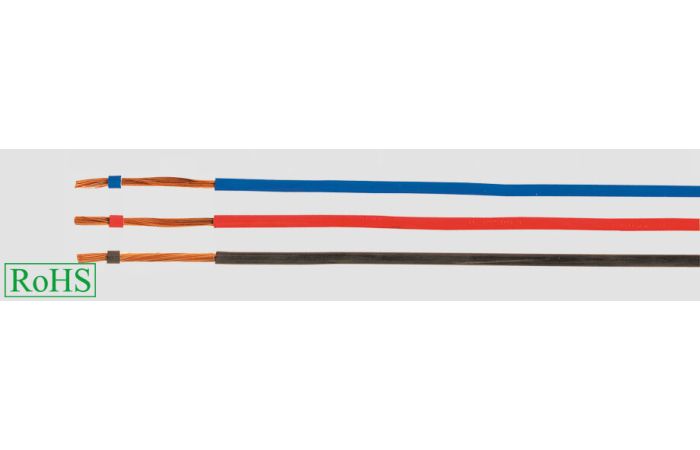 Przewód bezhalogenowy H05Z-K 0,5 300/500V czarny KRĄŻEK | 52872 Helukabel
