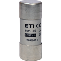 Wkładka topikowa cylindryczna CH22x58 gG 80A/690V | 002651049 Eti