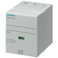 PLUG PART B/T1/I 350V N-PE | 5SD7418-0 Siemens