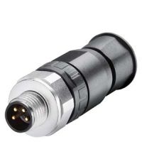 M8 power connector, Male contact insert, 4-pole | 6ES7194-2AA00-0AA0 Siemens