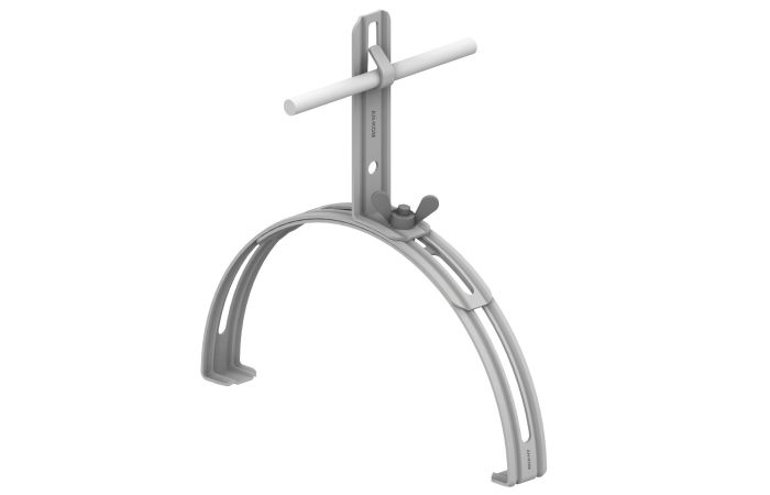 Uchwyt gąsiorowy rozsuwany Z-zagięcie H=12 cm /OG/ | D193248 An-kom