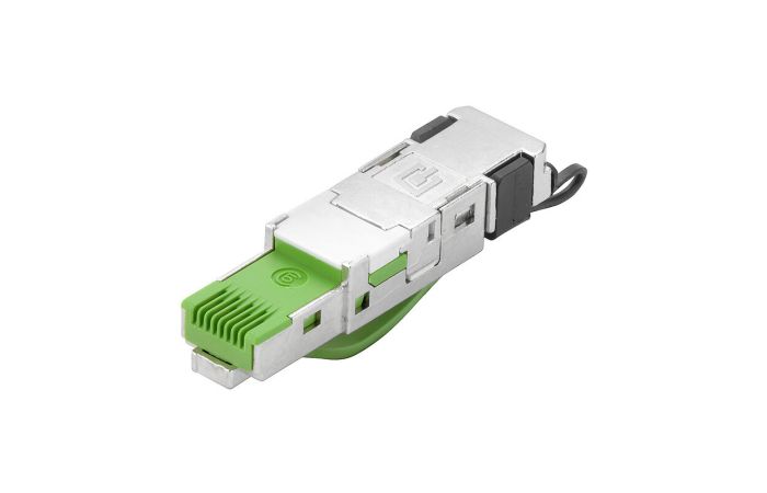 Modułowe złącze wtykowe sieciowe IDC, IE-PS-RJ45-FH-BK-P, RJ45, cat. 5 (ISO/IEC 11801) | 1132060000 Weidmuller