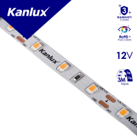 Taśma LED 12DC L60 11W/M 12 IP00-WW 3000K rolka 5m 3 lata Gwar. | 33302 Kanlux