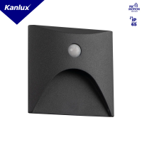 Oprawa przyschodowa 220-240 AC EXIN LED PIR L GR-NW 50lm 4000K | 39143 Kanlux