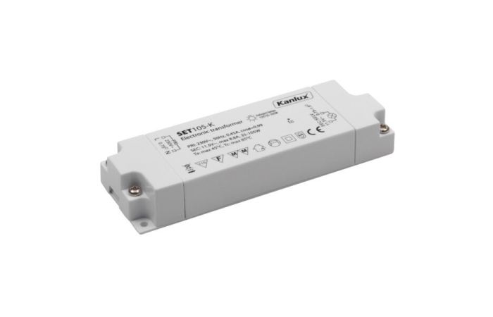 Transformator elektroniczny SET105-K 11,5 AC max 8800 mA zmienne IP20 | 1426 Kanlux