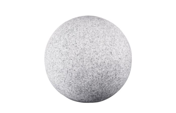 Oprawa ogrodowa kula STONO 490 N E27 IP65 max 20W przewód 3m+kolce do gruntu kolor granit | 36592 Kanlux