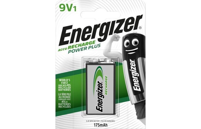 Akumulator Energizer Power Plus 175mAh 9V /1 (opak 1szt) | 7638900138771 Energizer