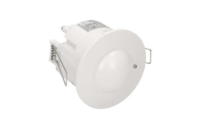 Mikrofalowy czujnik ruchu do sufitów podwieszanych, 360st. IP20, 1200W, biały, podtynkowy | OR-CR-218 Orno